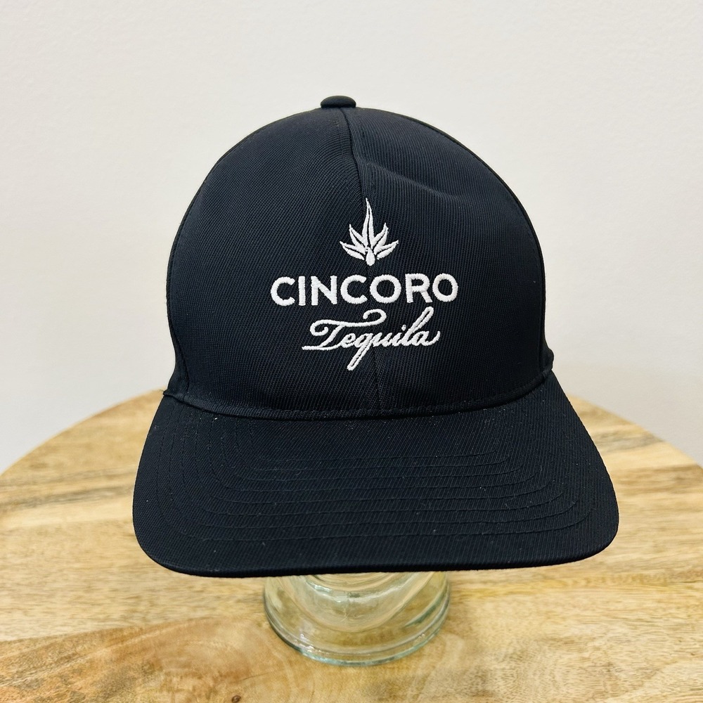 G/FORE Cincoro Tequila Golf Hat Snap Back One Size Black Baseball Logo Cap